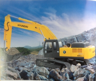 Modern excavators R445lc-7